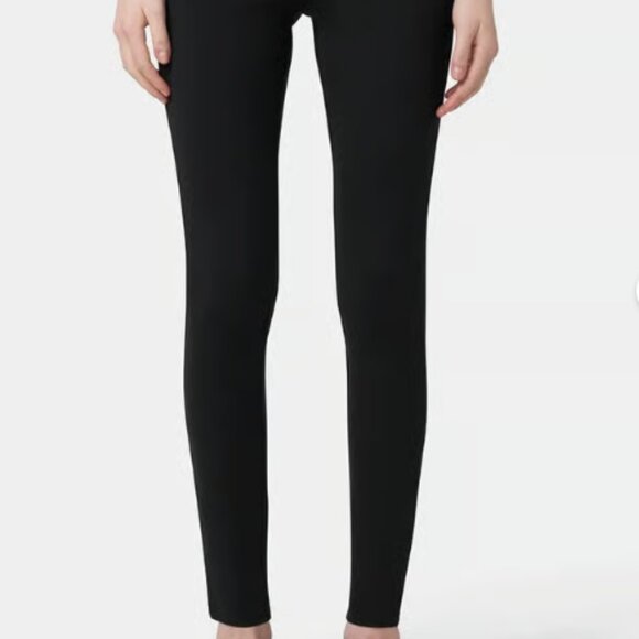 HUE Ponte Mid-Rise Legging XS Blackout NWT - Picture 3 of 3